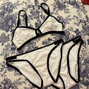 Black & White Bikini 🖤🤍